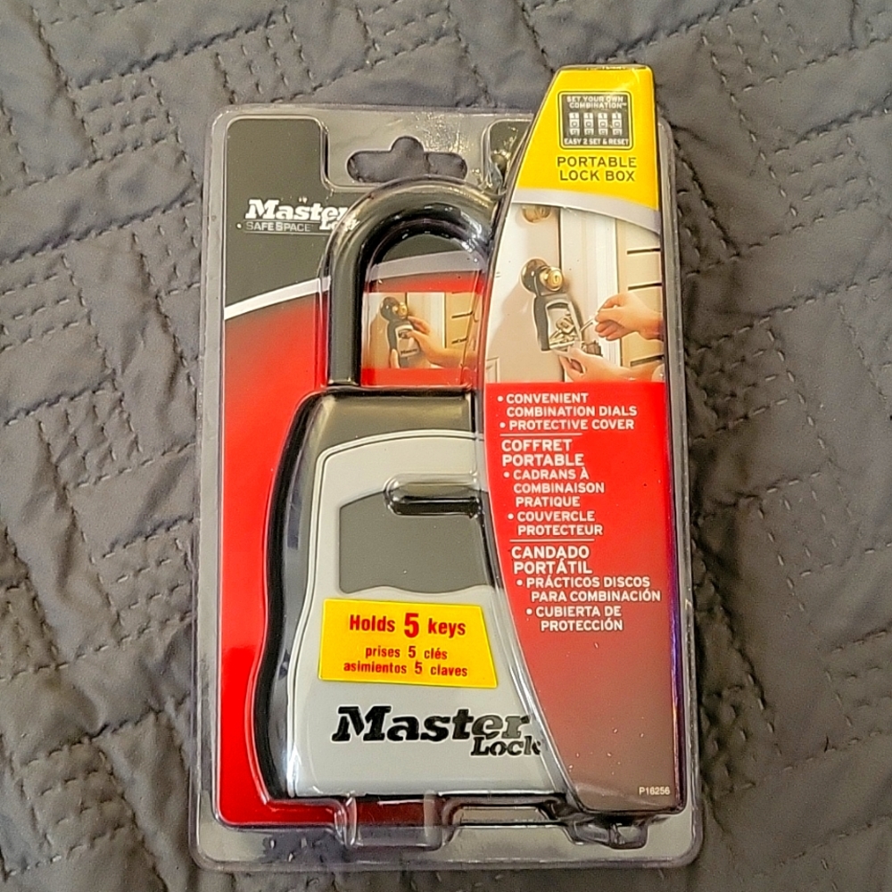 Master Portable Lock Box